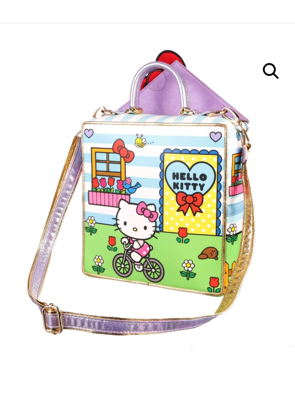 NWT irregular choice hello kitty house crossbody - Picture 2 of 12